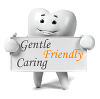 Gentle, friendly, caring